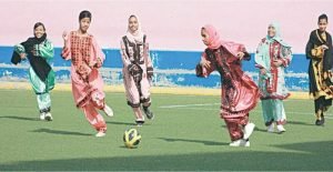  The talented girls of Lyari have dreams of making a name for themselves in football