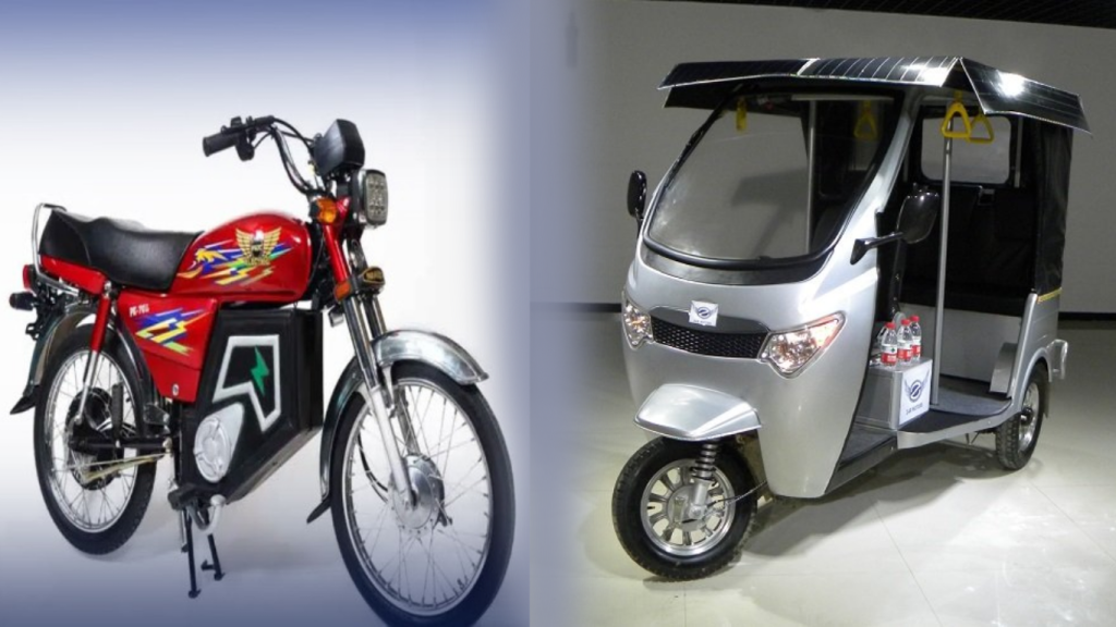 Punjab Govt Announced to Distribute Electric Bikes and Electric Rickshaws Interest Free Installments 